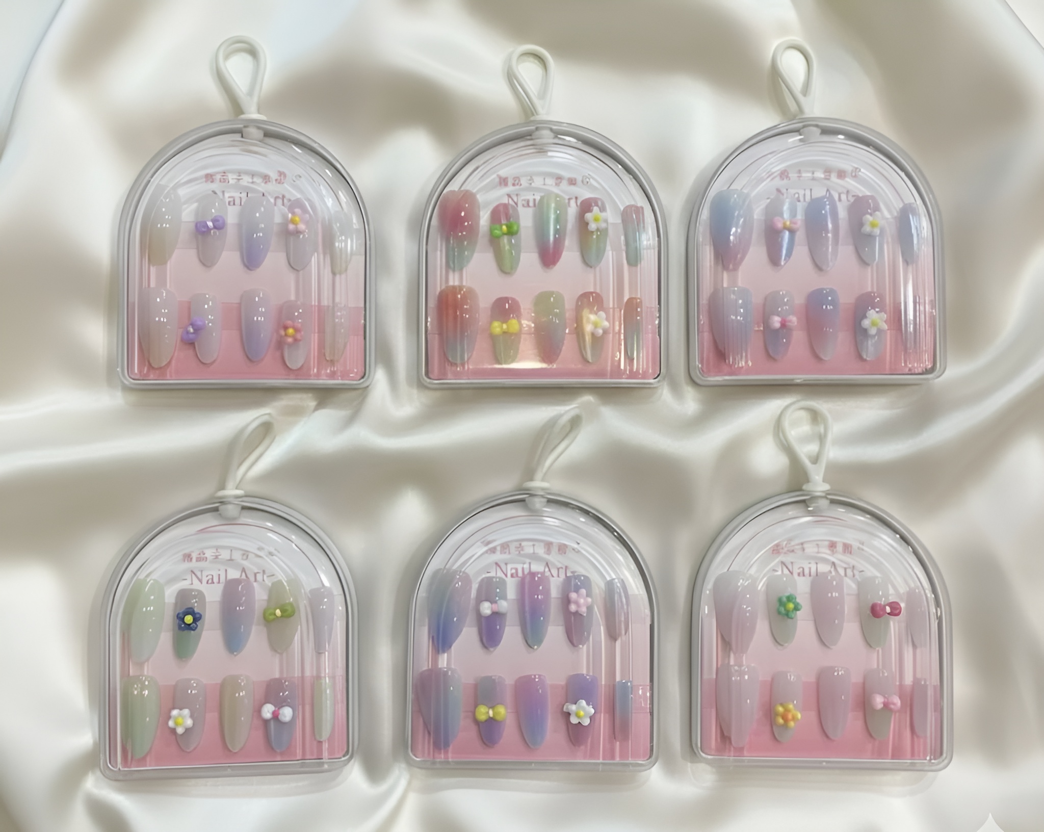 3D Floral Press on Nails